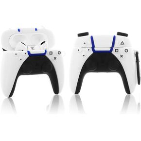 Silicone CaseCompatible for Apple Airpods Pro& Pro Funny Cute Cover [Retro Design](Gamepad)