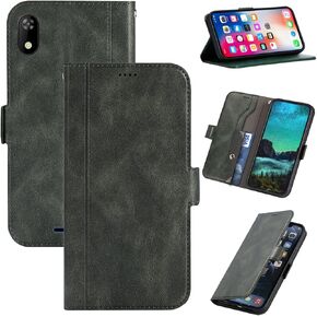 for Artia P600 Case, Artia P600 6.0" Phone Case, Luxury Leather Magnetic Wallet Case with Credit Card Holder Slots Kickstand Flip Folio Wallet Case for Artia P600 (2024 6.0"), Yellow