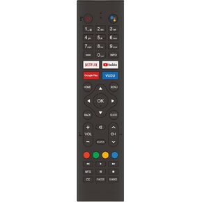 Remote Control 8142026670099K Replacement for Sceptre Smart Android TV Without Google Assistant Function