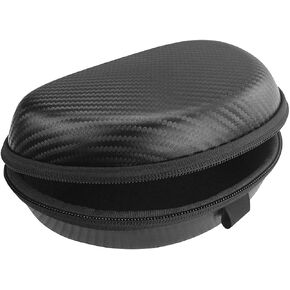 Geekria Shield Case Compatible with Logitech H600, H800, H900, Zone Wireless Headphone, Replacement Protective Hard Shell Travel Carrying Bag with Cable Storage (Black)