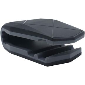 Modengzhe Universal Car Use Silicone Phone GPS Clip Holder Dark Grey
