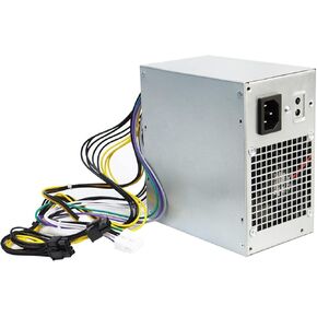 LXun Upgraded HU365EM-00 365W 07VK45 Power Supply Compatible with Dell Optiplex 3020 3670 7020 9020 XE2 Precision 3620 T3620 T1700 T20 0T1M43 0T1M43 HK465-11PP D365EM-00 DPS-365CB A RVTHD（8pin*3+4pin）