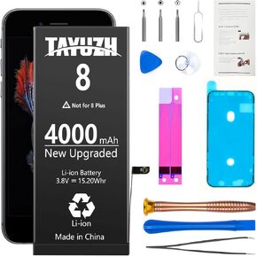 [3800mAh] Battery for iPhone 7 High Capacity New 0 Cycle Replacement Battery for iPhone 7 A1660, A1778, A1779 with Installation Manual and Professional Repair Tools Kits