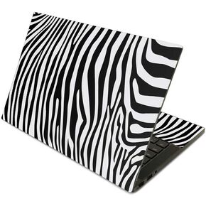MightySkins Skin Compatible with Razer Blade Stealth 13.3" (2019) - Black Zebra | Protective, Durable, and Unique Vinyl Decal wrap Cover | Easy to Apply, Remove, and Change Styles | Made in The USA