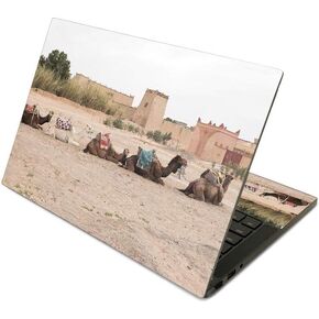 MightySkins Skin Compatible with Razer Blade Stealth 13.3" (2019) - Single File Camels | Protective, Durable, and Unique Vinyl Decal wrap Cover | Easy to Apply | Made in The USA