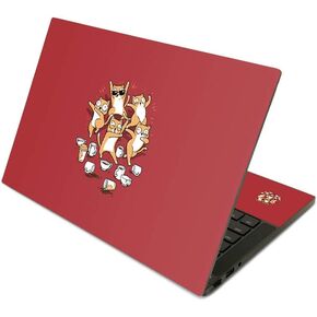 MightySkins Skin Compatible with Razer Blade Stealth 13.3" (2019) - Cat Coffee Party | Protective, Durable, and Unique Vinyl Decal wrap Cover | Easy to Apply | Made in The USA