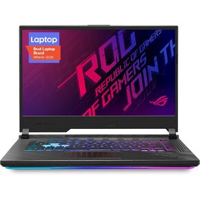 ASUS ROG Strix G15 (2020) Gaming Laptop, 15.6" 144Hz FHD IPS Type Display, NVIDIA GeForce RTX 2060, Intel Core i7-10750H, 16GB DDR4, 512GB PCIe NVMe SSD, RGB Keyboard, Windows 10 Home, G512LV-ES74