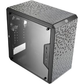 Cooler Master Q300L V2 White Micro-ATX Tower, Magnetic Patterned Dust Filter, USB 3.2 Gen 2x2 (20GB), Tempered Glass, CPU Coolers Max 159mm, GPU Max 360mm, Fully Ventilated Airflow (Q300LV2-WGNN-S00)