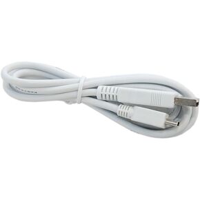 HQRP USB to Mini USB Cable (White) Works with Leapfrog LeapPad1 / LeapPad 1 ; LeapPad2 / LeapPad 2 Power ; LeapPad2 / LeapPad 2 Explorer Kids' Explorer Learning Tablet