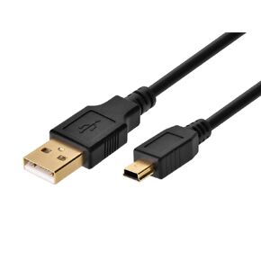 USB Data File Transfer Cable for Camera | PC Interface Cord to Computer | Compatible with Canon PowerShot Rebel EOS T3i T3 T4 T4i T5 T6 T7 T7i Vixia Camcorders IFC-400PCU IFC-200U IFC-500U