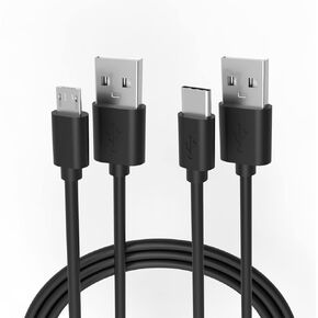2 Charger Cable Fit for OontZ-Angle 4 3,Curve,Anker Soundcore,OontZ BudZ Speaker,Tozo T10 Speaker Charging Cord Power Supply Adapter