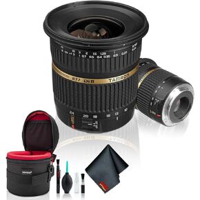Tamron SP AF 10-24mm f / 3.5-4.5 DI II Zoom Lens for Canon DSLR Cameras (International Model) - Deluxe Bundle