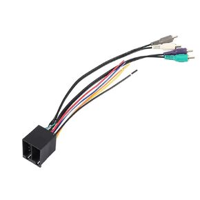70-1786 Car Stereo Radio Wiring Harness Amplifier Integration Wire Adapter Plug for Mercedes Benz, for Audi Volkswagen for Land Rover Discovery Install Aftermarket Radio CD Player Receiver Connector