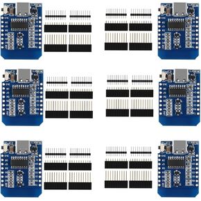2pcs D1 Mini NodeMcu ESP8266 Mini NodeMCU Lua 4M Bytes WiFi Module Type-C USB Wireless WiFi Module Internet of Things Development Board