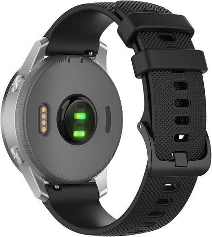 YEEJOK Compatible for Garmin Watch Bands Silicone, 20mm Vivoactive 5/3 Bands, Venu 3/2 Bands, 18mm Venu 2S/2S,Vivoactive 4S Watch Straps, 22mm Vivoactive 4 Bands.45mm Fitness Replacement for Men Women in Saudi Arabia