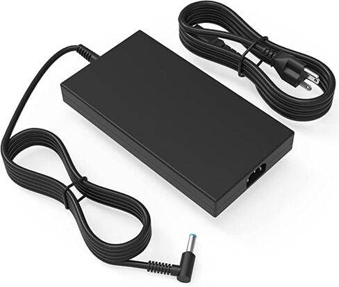 محول تيار متردد لشاحن الكمبيوتر المحمول HP 200W 19.5V 10.3A HP متوافق مع الكمبيوتر المحمول HP OMEN Pavilion Gaming 15 17 15t 17t Envy 15 2020 TPN-DA10 L00818-850 ADP-200HB B HP 200W مزود طاقة مع سلك طاقة in Kuwait
