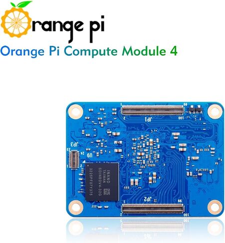 Orange Pi CM4 4G32GB مع لوحة قاعدة RK3566 رباعية النواة 64 بت كمبيوتر لوحي واحد، تردد 1.8 جيجا هرتز واي فاي وبلوتوث 5.0 مدمج RKNN NPU AI Accelerator (4G32G+لوحة أساسية) in Saudi Arabia