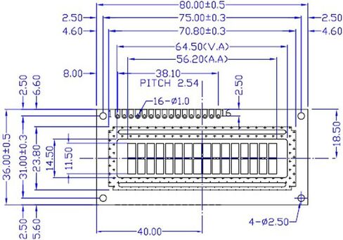 1602 IIC وحدة شاشة عرض LCD 5V 16x2 شخصية بيضاء خلفية زرقاء مع محول تسلسلي I2C PCF8574 للوحة تطوير Arduino ESP32 (عبوة من قطعتين) in Kuwait