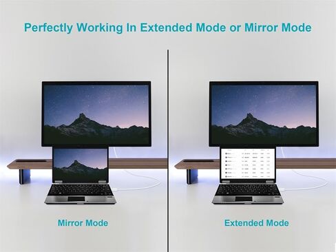 كابل Monoprice 6ft 28AWG DisplayPort إلى VGA - أبيض in Saudi Arabia