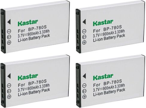 استبدال بطارية Kastar 2-Pack لـ Kyocera BP-780S، بطارية Kyocera BP-780CS، Kyocera CONTAX SL300R، Kyocera CONTAX SL300RT، Kyocera Finecam SL300R SL 300R، كاميرا Kyocera Finecam SL400R SL 400R in Saudi Arabia