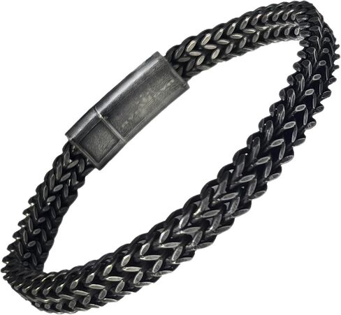 The Unbroken Collection : Stainless Steel Bracelets for Men Medieval Vintage Distressed Style, Great Gifts for Men -316L Old World Finish 8mm 8.25 Mens Jewelry symbolizing in Kuwait