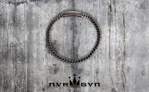 The Unbroken Collection : Stainless Steel Bracelets for Men Medieval Vintage Distressed Style, Great Gifts for Men -316L Old World Finish 8mm 8.25 Mens Jewelry symbolizing in Kuwait