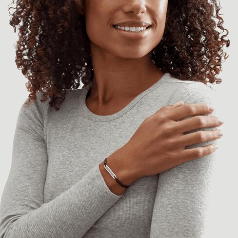 سوار Silpada 'Be the Light' صغير الحجم من الفضة الاسترليني، 10.25 بوصة in Saudi Arabia