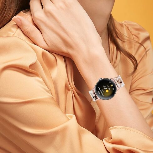 NINKI Compatible for Google Pixel Watch 3 41MM 2024/Pixel Watch 2 2023 Resin Band with Metal Clasp,Waterproof Lightweight Thin Strap Adjustable Bracelet for Google Pixel Watch 1(2022) Resin Bands in Saudi Arabia