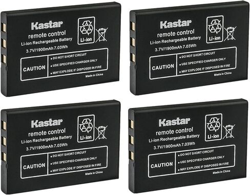 Kastar 4 عبوات بديلة لبطارية باناسونيك WX-B3030 WX-B3030M BX-B3030 CE-3030، نظام سماعات باناسونيك WX-T3020 WX-H3030 WX-H3050 WX-CH450 WX-CT420 in Saudi Arabia