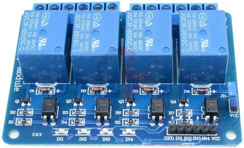 بديل لوحدة التتابع 4 قنوات تيار مستمر 5 فولت مع Optocoupler لـ UNO R3 MEGA 2560 1280 DSP ARM PIC AVR STM32 Raspberry Pi in Saudi Arabia