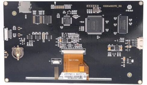 شاشة عرض وحدة LCD TFT تسلسلية TFT LCD من Nextion المحسنة HMI USART UART مقاس 7.0 بوصة، لوحة عرض تعمل باللمس متعددة اللمس مع حاوية (NX8048K070_011C) in Saudi Arabia