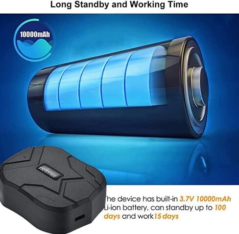 GPS Tracker for Vehicles Hidden Magnetic Car GPS Tracker 20000mAh Long Battery Life Real-Time GPS Tracking Device for Cars, Motorcycles, Trucks, Assets in Saudi Arabia