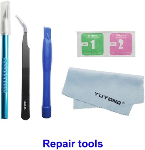 2pcs OEM Original Back Rear Camera Glass Lens Replacement for Samsung Galaxy Note 20 5G 6.7 Inch (All Carriers) with Repair Tools Kit (Mystic Gray) in Saudi Arabia