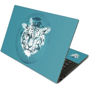 MightySkins Skin Compatible with Razer Blade Stealth 13.3" (2019) - White Tiger | Protective, Durable, and Unique Vinyl Decal wrap Cover | Easy to Apply, Remove, and Change Styles | Made in The USA