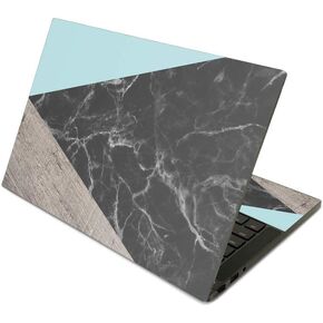 MightySkins Skin Compatible with Razer Blade Stealth 13.3" (2019) - Wood and Marble | Protective, Durable, and Unique Vinyl Decal wrap Cover | Easy to Apply | Made in The USA