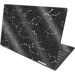 MightySkins Glossy Glitter Skin Compatible with HP Envy x360 13" (2021) - Constellations | Protective, Durable High-Gloss Glitter Finish | Easy to Apply and Change Styles | Made in The USA
