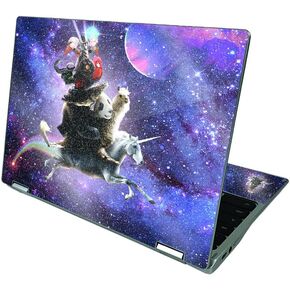 MightySkins Glossy Glitter Skin Compatible with Acer Chromebook CP311 (2021) - Trippy Unicorn Ride | Protective, Durable Textured Glossy Glitter Finish | Easy to Apply | Made in The USA