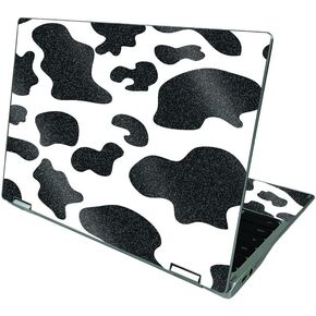 MightySkins Glossy Glitter Skin Compatible with Acer Chromebook CP311 (2021) - Cow Print | Protective Durable High-Gloss Glitter Finish | Easy to Apply and Change Styles | Made in The USA