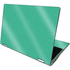 MightySkins Glossy Glitter Skin Compatible with Acer Chromebook CP311 (2021) - Solid Teal | Protective Durable High-Gloss Glitter Finish | Easy to Apply | Made in The USA
