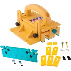 MICROJIG GRR-RIPPER GR-100 3D Pushblock مع 1/8 بوصة مجموعة كعب الجاذبية