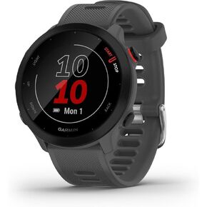 Garmin Forerunner 55, GPS Running Watch with Daily Suggested Workouts, Up to 2 weeks of Battery Life, Graphite