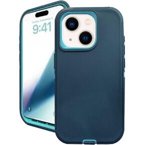 Belt-Clip Holster Case Compatible with iPhone 15 Pro Max (6.7"), Heavy Duty Drop Protection Full Body Rugged Shockproof DustProof Durable Cover for iPhone 15 Pro Max (2023)