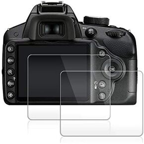 for Fujifilm Fuji X-T3 Tempered Glass Screen Protectors - [2 PACK] Tempered Glass Screen Flat Protector Frontier Protective Glas Touch Screen Protector for FUJIFILM Fuji X-T3