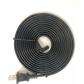 [UL Listed] OMNIHIL 90 Degree 10FT AC Power Cord Compatible with Klipsch Reference Theater Pack 5.1 Surround Sound System Receiver