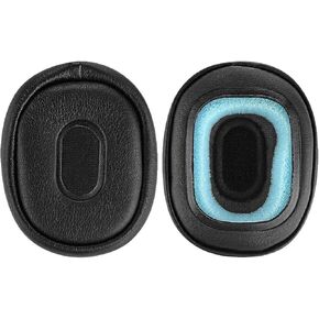 MDR-NC40 Earpads Replacement Protein Leather Ear Pads Cushions Cover Repair Parts Compatible with Sony MDR-NC40 Headphones (Black)