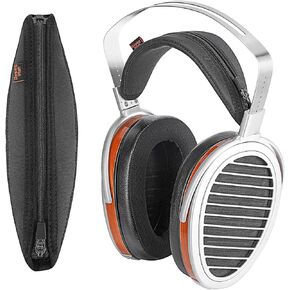 Desing Wish HE1000 Headband Cover Compatible with HIFIMAN HE1000/ HE1000se/ HE1000 V2 Headphones Thicker Sports Fabric Replacement Headphone Headband Cushion Pad Cover Headband Protector (Black)