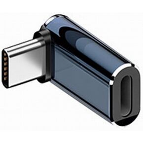 xiwai Transparent USB-C Type C Male to 8P Female Adapter with LED Light 35W Power 480Mbps Converter Charger Compatible with iPhone15 & Android & Tablet