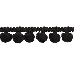 1 1/4-Inch Pompom Fringe, BP-101-25 Olive, 10-Yard Rolls.