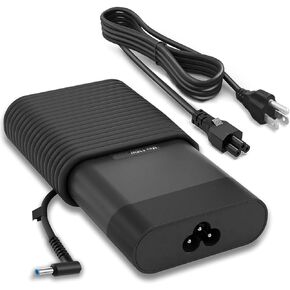 Slim 135W 19.5V 6.9A AC Adapter Laptop Charger Blue Tip Replacement for HP Pavilion, Envy, Spectre x360, Omen, ZBook,Notebook 14 15 17,Elitebook 840 G5 Power Cord/Power Supply