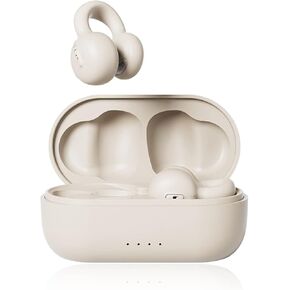 open ear headphones wireless bluetooth workout earbuds clip on bluetooth earpiece for cell phone with microphone 50H long battery life comfortable wireless earphones for sports